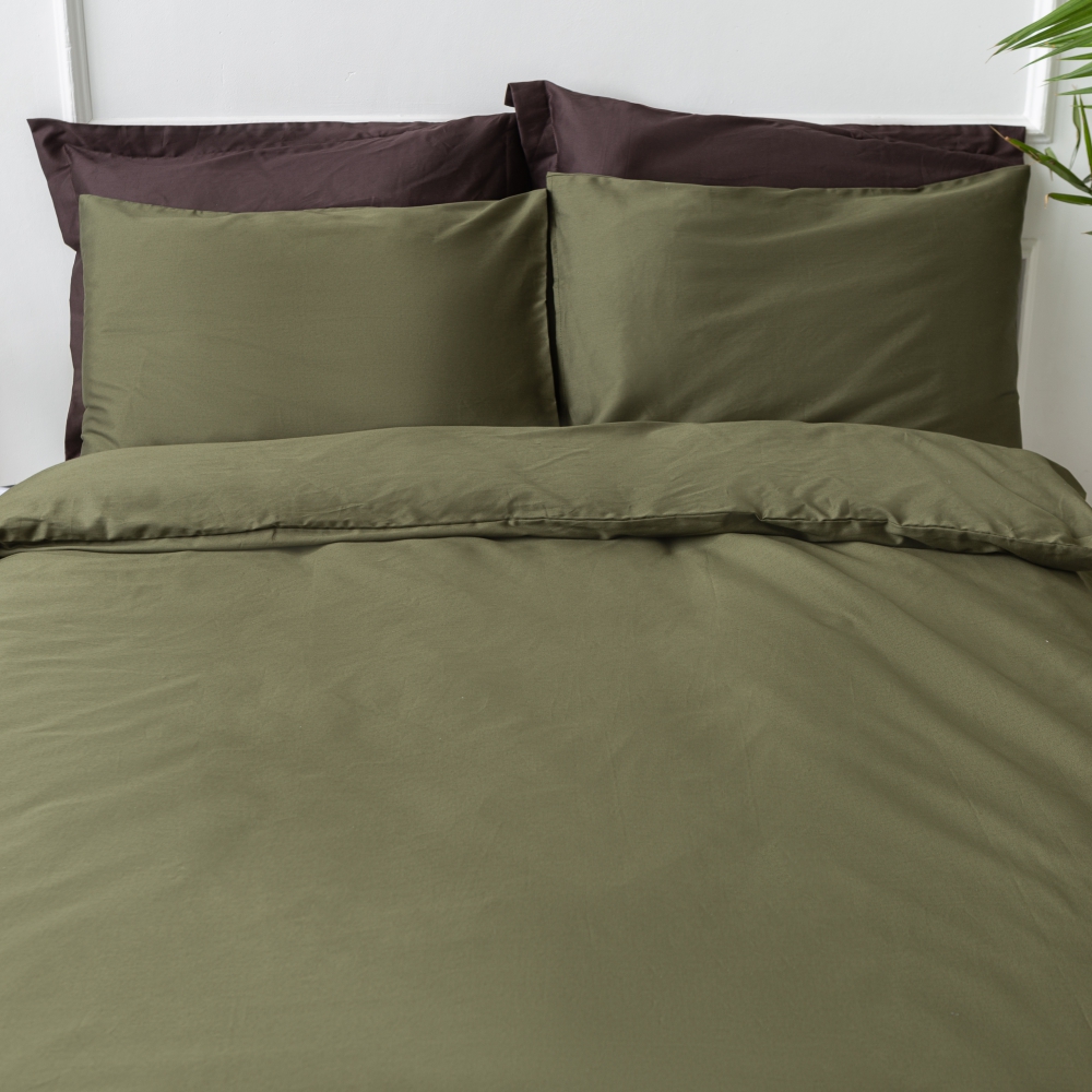 Premium Satin Stoff „Moss green“. Stoffe