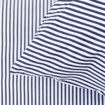 Baumwollstoff „Blue stripes“. Stoffe