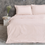 Premium satin bettwäsche set "Blush". Bettwäsche aus Satin, 140x200 cm