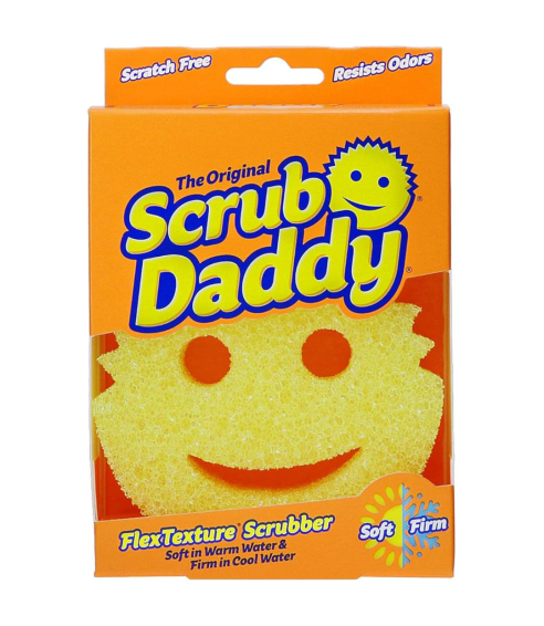 Schwamm „Scrub Daddy Yellow“. Schwämme