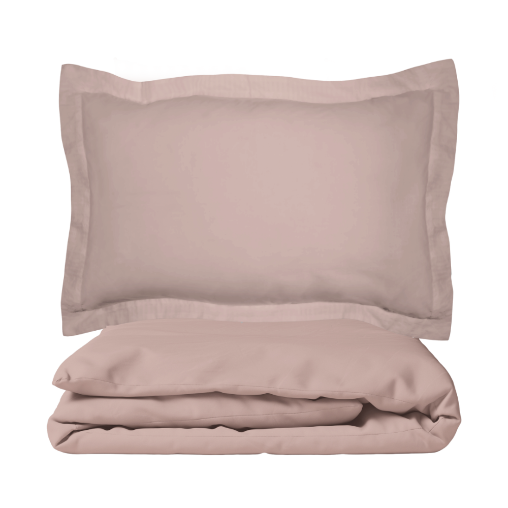 Premium satin bettwäsche set "Dusty pink". Bettwäsche Baumwolle, 140x200 cm, 150x200 cm, 160x200 cm, 180x200 cm, 200x200 cm, 200x220 cm, 220x240 cm