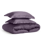 Premium satin bettwäsche set "Mauve". Bettwäsche aus Satin, 135/140x200 cm, 150x200 cm, 155/160x200 cm, 180x200 cm, 200x200 cm, 200x220 cm, 220x240 cm