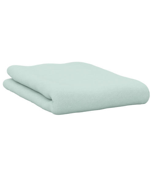 Satin Bettlaken „Mint“. Bettlaken ohne gummizug